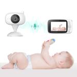 Wireless Surveillance Camera Baby Monitor Smart Tracking Wifi Two Way Baby