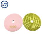 4inch Microfibre Flexible Polishing Pad A-Grade for Durable Stone Slabs Grinding