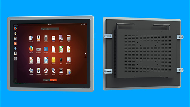 17-Inch Reliable Linux Monitor for Industrial Operations and Security Panels