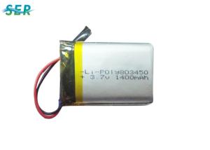 Quality Flat Cell 3.7 V 1500mah Lipo Battery 803450 wholesale