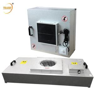 Quality ISO Silver HEPA Filter FFU Unit AC220V 50Hz For Clean Booth wholesale