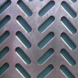 China Architectural Decoration Hexagonal Perforated Sheet Guards 79%-80% Open Area on sale