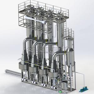 Quality MVR Tube Crystallization Evaporator Concentration Line For Salt Production wholesale