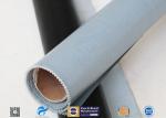 Bright Black Silicone Coated Fiberglass Cloth 0.5mm Electrical Insulation Cover