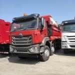 8x4 12 Wheeler 40 Ton Sinotruk Dump Truck , 12 Tyre Tipper Truck EUR 2 380hp