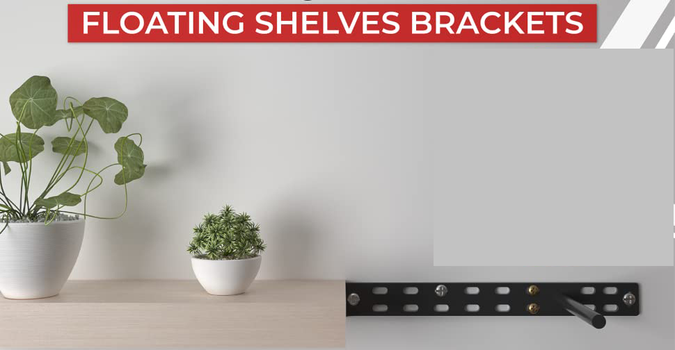 Stainless Steel Bending Process 22in Hidden Shelf Bracket for Multiple Mounting Holes