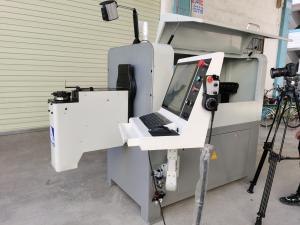 Quality Rotary Head 3D Wire Bending Machine , 3.5-8.0mm Automatic Wire Forming Equipment wholesale