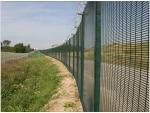 Anti Cut 358 Security Fence Green Powder Coated For University Facilities