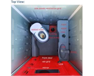 Quality Rotational Fresh Water Tank Mould , Mobile Rotomolding Toilet Tank Mold wholesale
