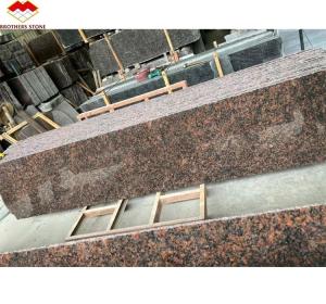 Quality Park Modern British Brown Granite Stone Polished Surface for Kitchen Countertop Design wholesale