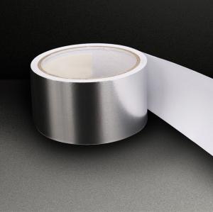 Quality Self Wound Polyester Sticky Aluminum Tape 55um Without Liner wholesale