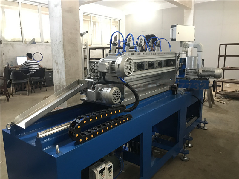 High Speed 6 Cutting Knife System Paper Straw Making Machine In Stainless Steel