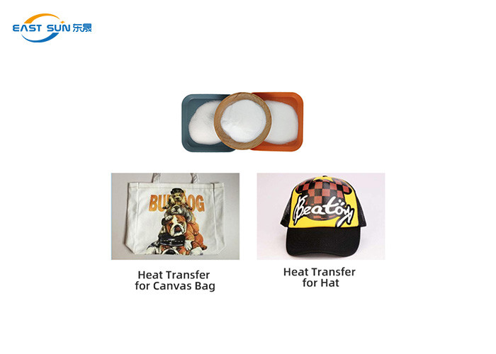 White TPU DTF Hot Melt Powder Application For Cotton Fabric Printing