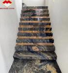 Chinese Granite Luxury Kitchen Countertop with Polished Black Gold Stone