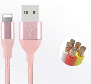 Quality Nylon Braided Universal Data Transfer Cable High Strength Long Life Span wholesale