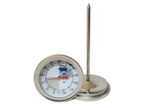 Quality Dial Instant Read Meat Thermometer / 3&quot; Stainless Steel Probe Meat Cooking Thermometer wholesale