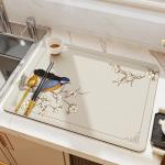 Sustainable Kitchen Modern Placemat Dishwashing Drying Mat for Drying