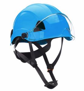 ABS HDPE Forestry Safety Helmet With Visor Hard Ansi Z89.1CE EN397