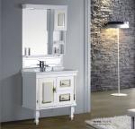 80 X48/cm PVC bathroom cabinet / wall cabinet / hung cabinet / white color for