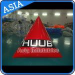 Inflatable triangle swim buoys toy for water park