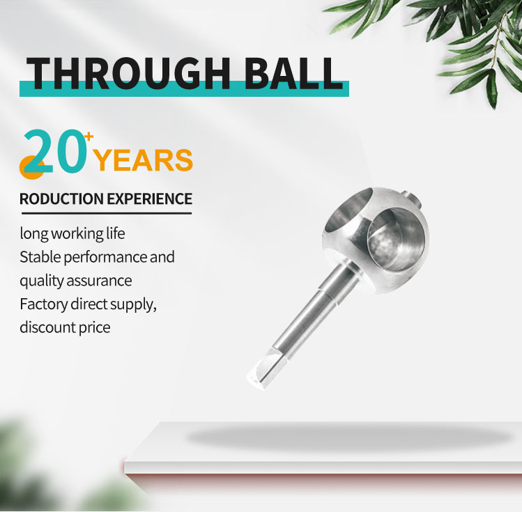 Valves Spare Parts 201/304/316L Stainless Steel Long-handled Ball for Durable and Corrosion Resistant Applications