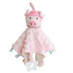 Cotton Cartoon Saliva Plush Toy Non Shedding Animal Shaped Plush Baby Saliva