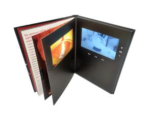 Quality Facevideo Promo Video Brochure , 4GB marketing video book Electronic ODM wholesale