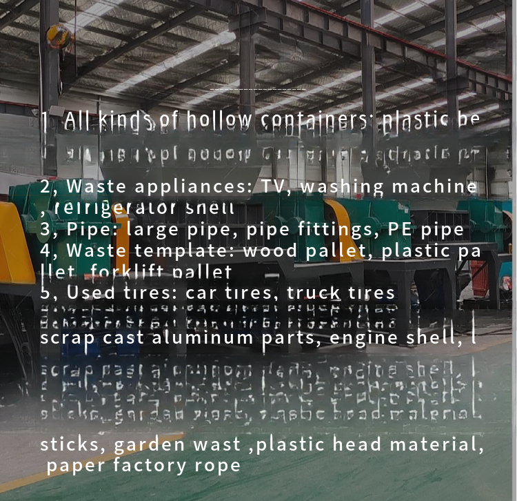 45kW Scrap Metal Shredder Machine for Recycling Aluminum Cans and Copper from Henan