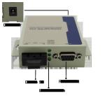 SM Duplex 20km Serial To Fiber Converter , Rs232 To Fiber Media Converter