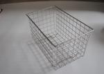 304 Stainless Steel Metal Storage Basket For Medical Sterilization