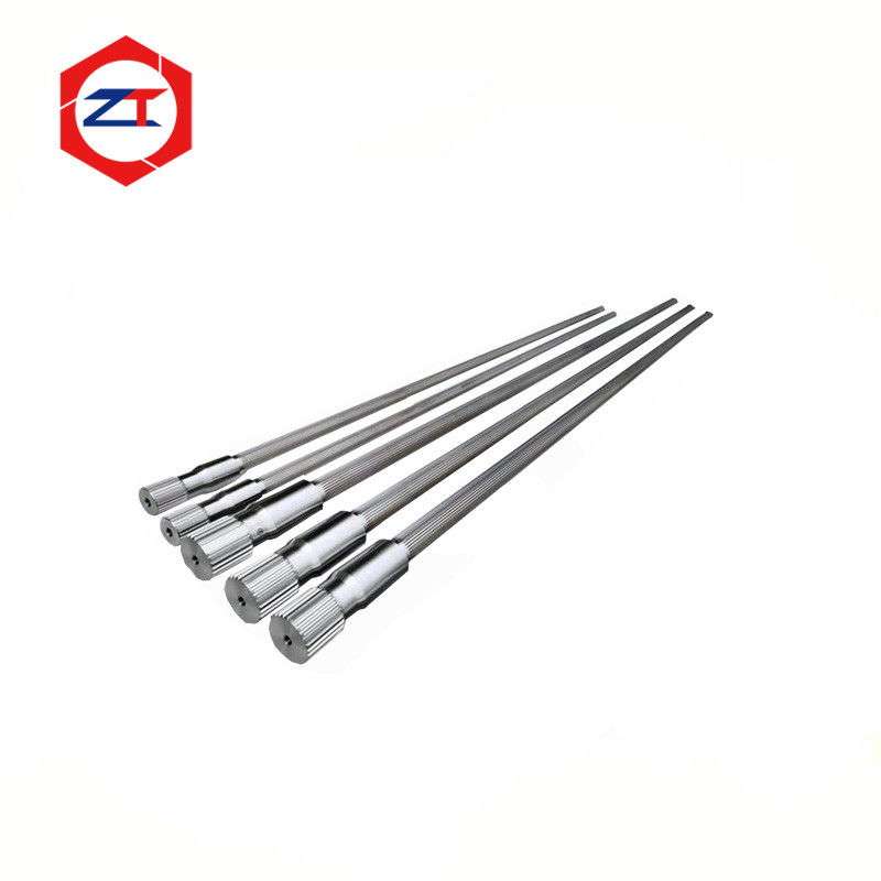 Gear Box Shaft Spline Milling Twin Screw Extruder Shaft LD 44:1 40CrNiMoa Material Stainless Steel CNC Machining Shaft