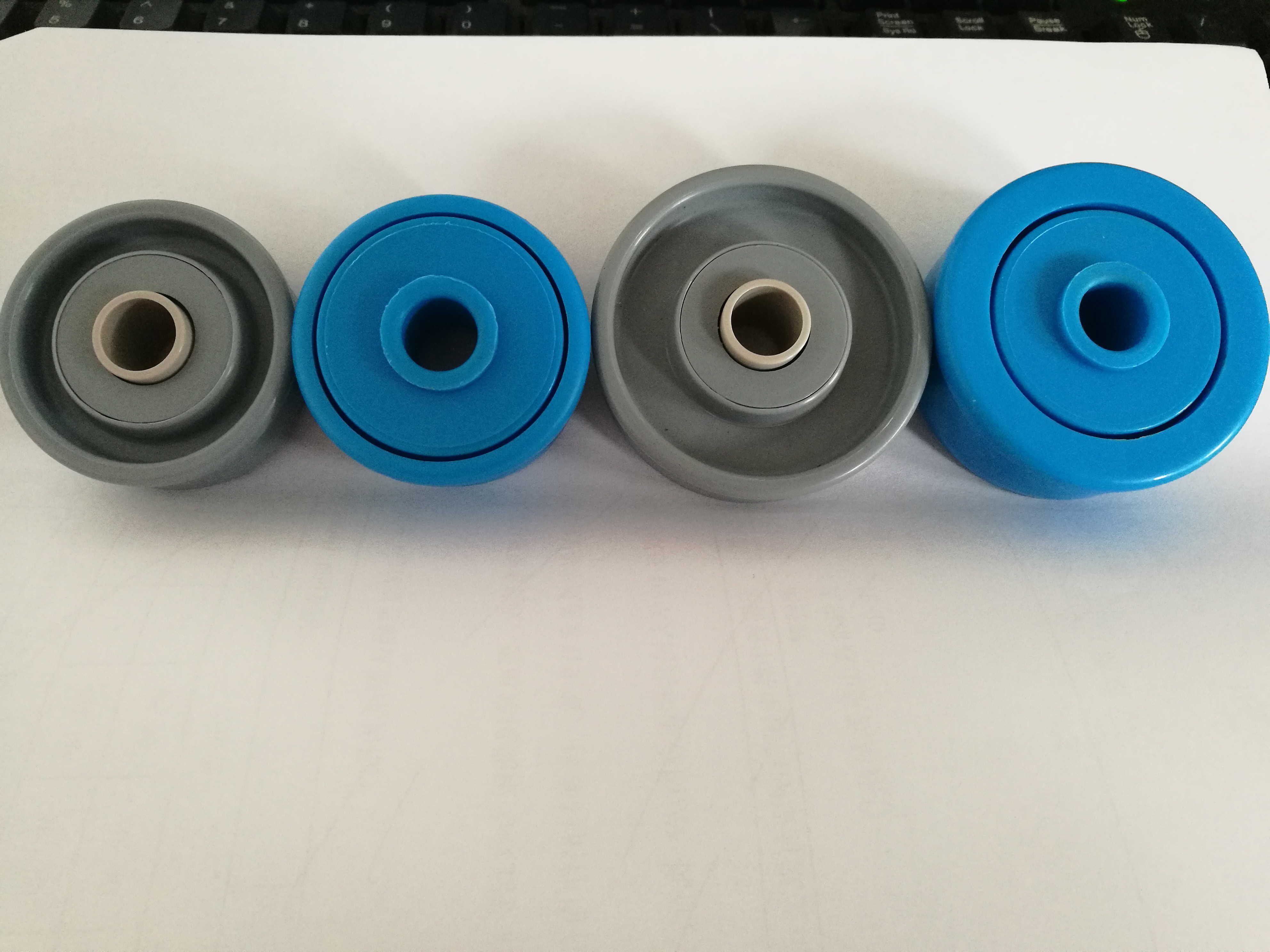 Pvc Pipe Gravity Conveyor Roller Bearings End Cap Bearing KTR50x1.5x12