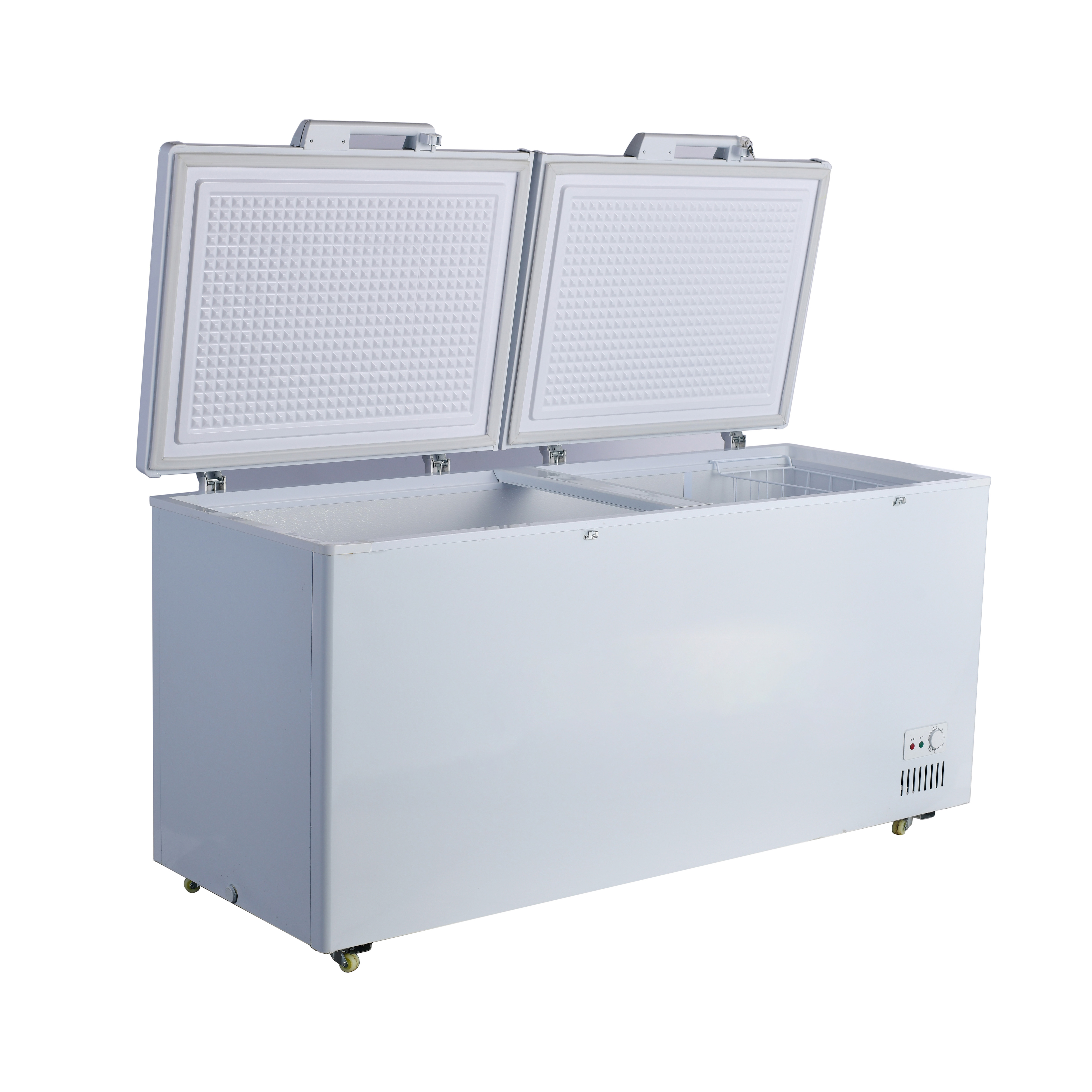 398L~1298L Horizontal Freezer Refrigerator Nice 2-Door White Ice Cream Freezer