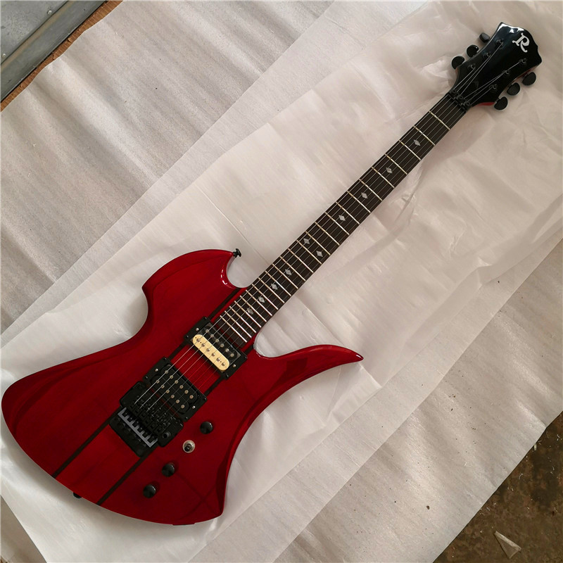 Custom style professional guitar playing, strange shape electric guitar, can be customized to like the color