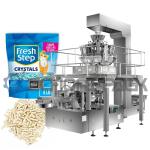 8 Stations Automatic Pet Supplies Packaging Machine Cat Food Dog Food Cat Litter