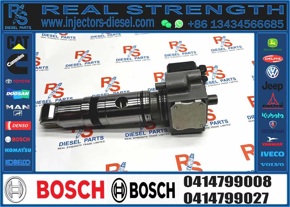 original European truck OM906 engine 0414799008 fuel injector 0414799027 A0280746902 used in Benz