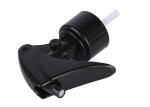 Recyclable Trigger Spray Bottle Tops , Pure Black Mini Sprayer Pump