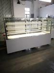Curved Glass Refrigerated Bakery Display Showcase With 2 / 3 Layers
