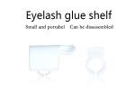Lash Extension Disposable Glue Holder Ring Strip U Shape / Eyelash Extension