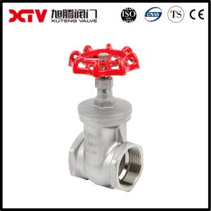 Quality Stainless Steel NPT/BSPT/BSPP Non Rising Thread Water Gate Valve 0.300kg Gross Weight wholesale