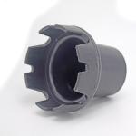 Painting Black Zinc Alloy Die Casting Parts For CNC Machine ISO9001