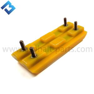 Quality W2000 Undercarriage System Yellow Polyurethane Track Pads Wear Resistant wholesale