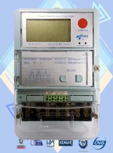 Quality DLMS / COSEM Load Profiling Digital Kwh Meter 2.5 KG Prepaid Electricity Meters wholesale