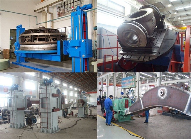 Rotation Electric Lifting Welding Turn Table with PLC Control System 360° Tilting Angle