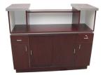 Nail Salon Reception Desk With Showing Case , Beauty Salon Counter WT-8914