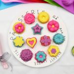 BPA Free 3D Puppy Footprint Silicone Hard Candy Molds