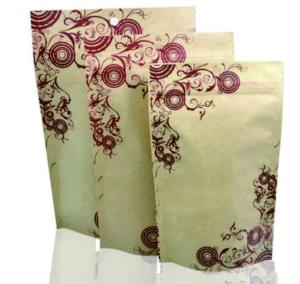 Quality Stand up zip kraft paper food bag , food vacuum bag rolls , food bag rope wholesale
