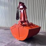 Excavator Attachments Clamshell Bucket For Grab Sand Small Clamshe