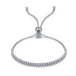 Tennis Sterling Silver Slider Bracelets