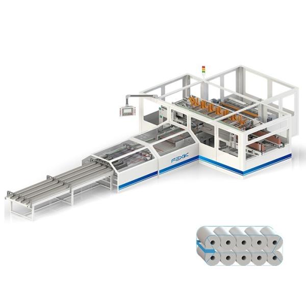 Full Automatic Toilet Tissue Bathroom Paper Bundling Machine Paper Product